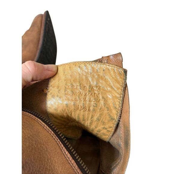 Bed Stu Cheshire Leather Boots size 8 Glove Lace Combat Boho - Picture 8 of 12